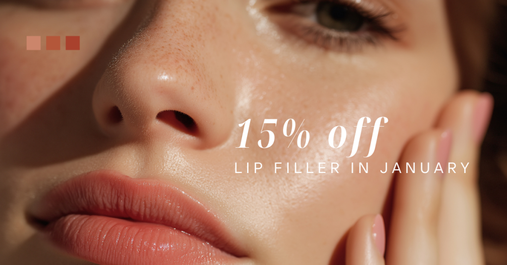 15% Off Lip Filler in January